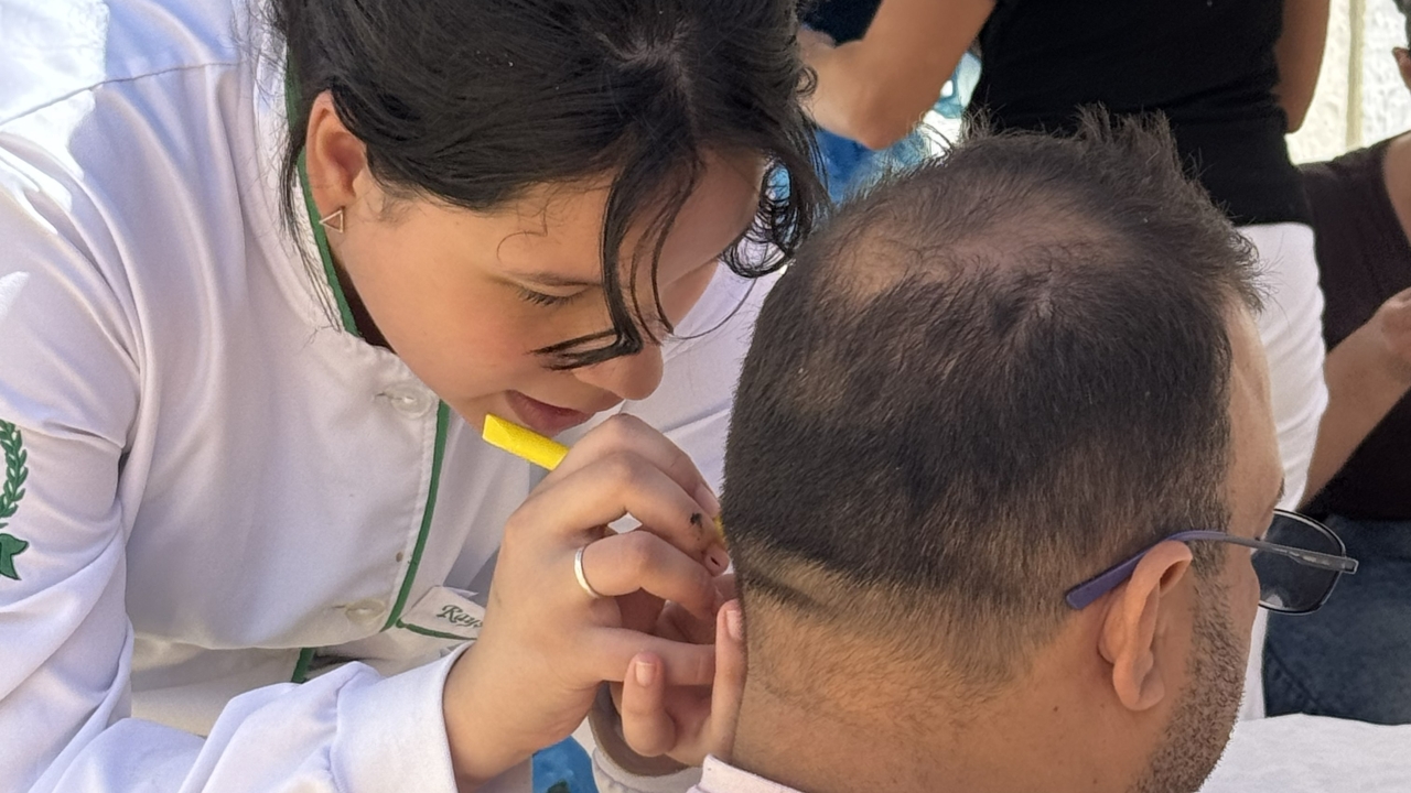 Auriculoterapia no Circuito Saúde UniCesumar